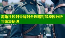 海角社区封号解封全攻略封号原因分析与恢复秘诀