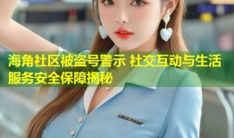 海角社区被盗号警示 社交互动与生活服务安全保障揭秘