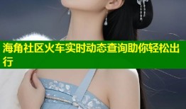 海角社区火车实时动态查询助你轻松出行