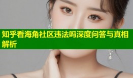 知乎看海角社区违法吗深度问答与真相解析