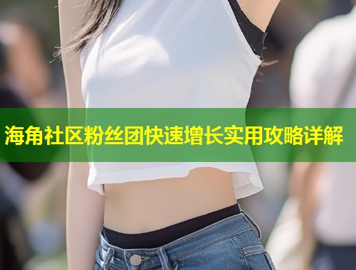 海角社区粉丝团快速增长实用攻略详解