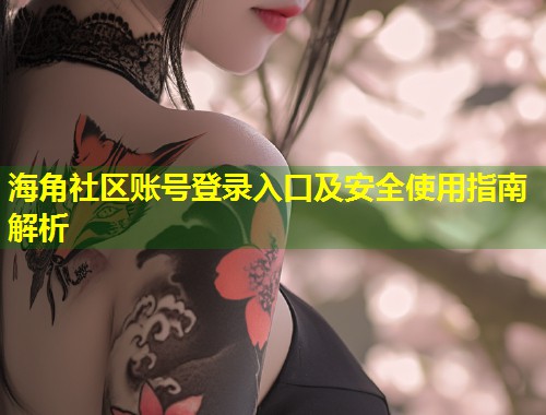 海角社区账号登录入口及安全使用指南解析