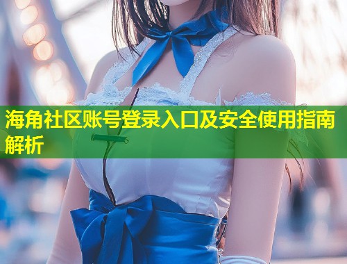 海角社区账号登录入口及安全使用指南解析