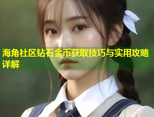 海角社区钻石金币获取技巧与实用攻略详解