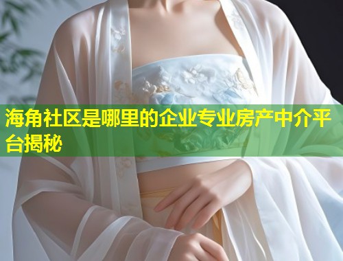 海角社区是哪里的企业专业房产中介平台揭秘
